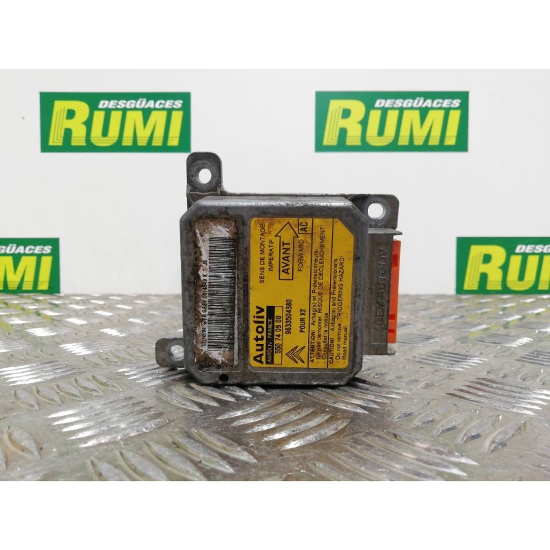 Recambio de centralita airbag para citroën xantia berlina 2.0 hdi 90/110 attraction referencia OEM IAM 9633504380 550740900 