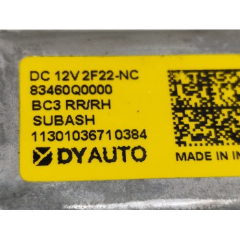 Recambio de elevalunas trasero derecho para hyundai i20 (bc3) klass referencia OEM IAM 83402Q0010  