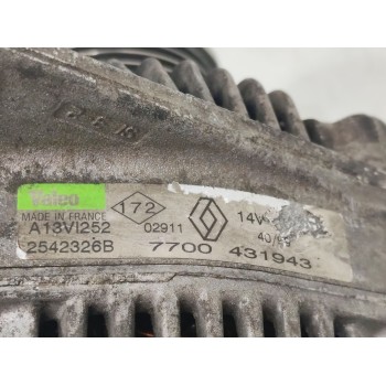 Recambio de alternador para renault scenic (ja..) 1.9 dti century referencia OEM IAM 7700431943  