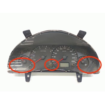 Recambio de cuadro instrumentos para ford transit connect (tc7) furgón largo (2006) referencia OEM IAM 7T1F10849CA 2T1F10838AC 2