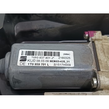 Recambio de elevalunas delantero izquierdo para seat leon (1p1) reference referencia OEM IAM 1T0959701L  