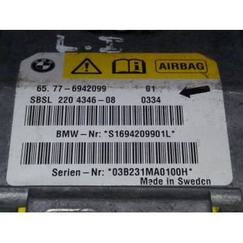 Recambio de centralita airbag para bmw serie 5 berlina (e60) 525i referencia OEM IAM 65776942099 6942099 