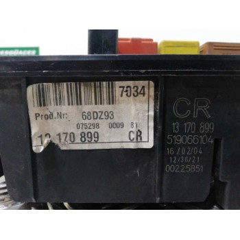 Recambio de caja reles / fusibles para opel vectra c berlina comfort referencia OEM IAM 13170899 519066104 