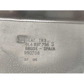 Recambio de elevalunas delantero derecho para seat ibiza (6l1) cool referencia OEM IAM 6L4837756S  