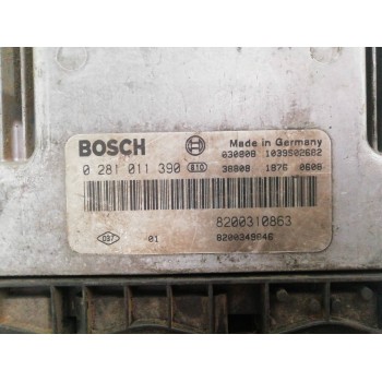 Recambio de centralita motor uce para renault scenic ii authentique referencia OEM IAM 8200310863 0281011390 