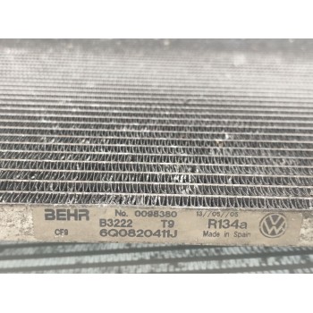 Recambio de condensador / radiador aire acondicionado para seat ibiza (6l1) cool referencia OEM IAM 6Q0820411J  