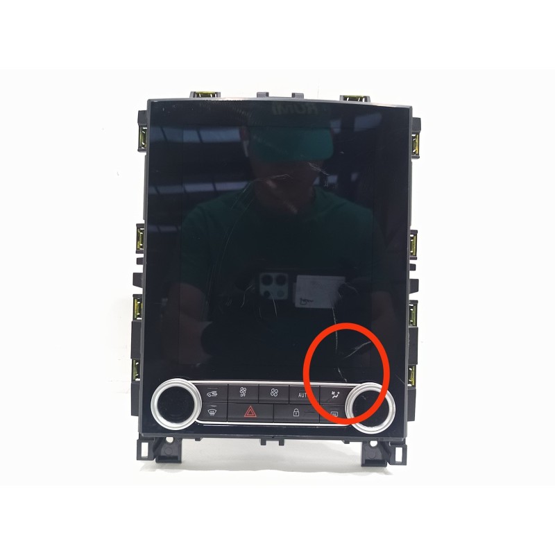 Recambio de pantalla multifuncion para renault megane iv berlina 5p r.s. line referencia OEM IAM 681034457R  