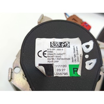 Recambio de cinturon seguridad delantero derecho para renault megane iv berlina 5p r.s. line referencia OEM IAM 643671500C  
