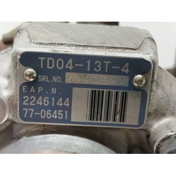 Recambio de turbocompresor para bmw serie 5 berlina (e39) 525tds referencia OEM IAM 7706451  