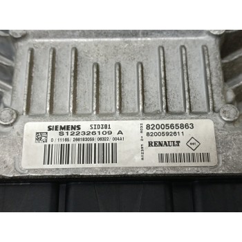 Recambio de centralita motor uce para renault megane ii berlina 5p authentique referencia OEM IAM 8200565863 8200592611 S1223261