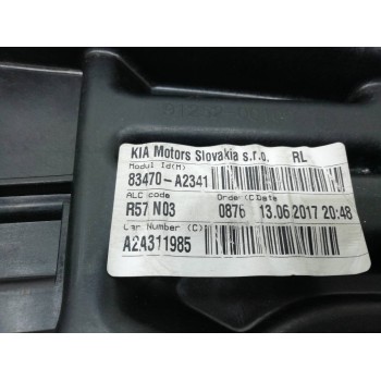 Recambio de elevalunas trasero izquierdo para kia cee´d tech referencia OEM IAM 83470A2341  