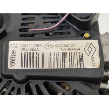 Recambio de alternador para renault megane ii berlina 5p authentique referencia OEM IAM 8200667614  