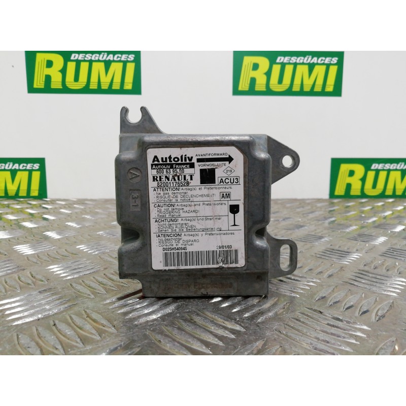 Recambio de centralita airbag para renault scenic (ja..) 1.4 16v fairway referencia OEM IAM 8200117652B 600639500 