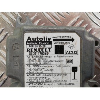 Recambio de centralita airbag para renault scenic (ja..) 1.4 16v fairway referencia OEM IAM 8200117652B 600639500 