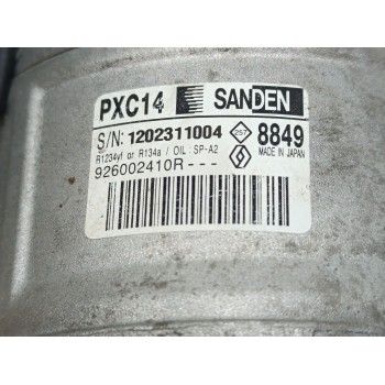 Recambio de compresor aire acondicionado para renault megane iv berlina 5p r.s. line referencia OEM IAM 926002410R  