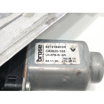 Recambio de elevalunas trasero izquierdo para renault megane iv berlina 5p r.s. line referencia OEM IAM 827218403R  