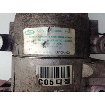 Recambio de compresor aire acondicionado para hyundai matrix (fc) 1.5 crdi gls referencia OEM IAM DEYDA02  