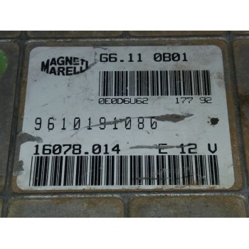 Recambio de centralita motor uce para citroën ax 1.1 x referencia OEM IAM 9610191080 G6110B01 