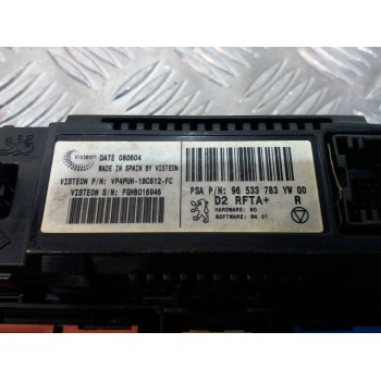Recambio de mando climatizador para peugeot 407 sport referencia OEM IAM 96533783  