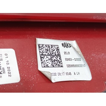 Recambio de piloto trasero derecho interior para hyundai i20 (bc3) klass referencia OEM IAM 92403Q0000  