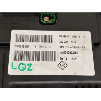 Recambio de cuadro instrumentos para renault megane iv berlina 5p r.s. line referencia OEM IAM 248094843R  