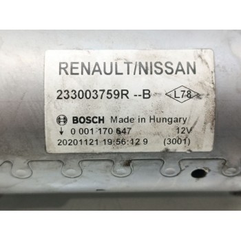 Recambio de motor arranque para renault megane iv berlina 5p r.s. line referencia OEM IAM 233003759R  