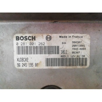 Recambio de centralita motor uce para citroën xantia berlina 1.9 td armonia referencia OEM IAM 9624519580 0281001262 