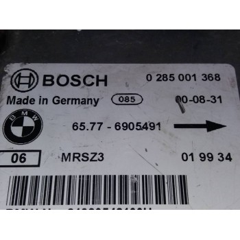 Recambio de centralita airbag para bmw serie 3 coupe (e46) 2.0 16v diesel cat referencia OEM IAM 0285001368 6905491 