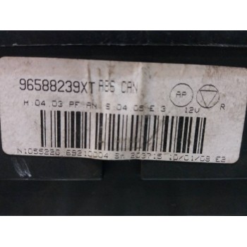 Recambio de mando climatizador para citroën c3 hdi 90 sx referencia OEM IAM 96588239  