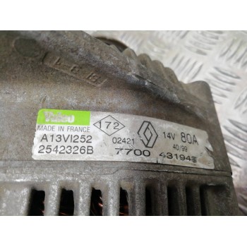 Recambio de alternador para renault megane i berlina hatchback (ba0) 1.9 d alize referencia OEM IAM 7700431943  