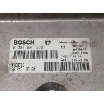 Recambio de centralita motor uce para citroën xantia berlina 1.9 td exclusive referencia OEM IAM 0281001262 9624519580 