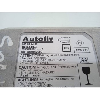 Recambio de centralita airbag para renault laguna iii celsium referencia OEM IAM 285580006R  