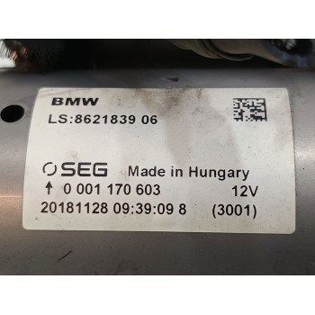 Recambio de motor arranque para bmw serie 4 coupe (f32) 430i xdrive m sport referencia OEM IAM 0001170603  