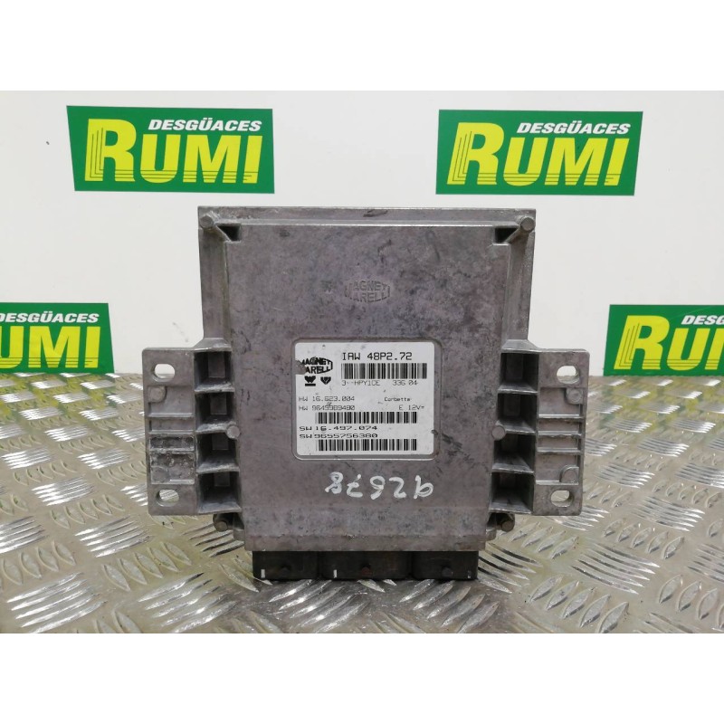 Recambio de centralita motor uce para citroën c3 1.4 16v collection referencia OEM IAM 9655756380 9645989480 