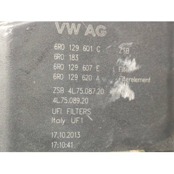 Recambio de caja filtro aire para seat toledo (kg3) reference referencia OEM IAM 6R0129601C  