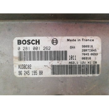 Recambio de centralita motor uce para citroën xantia berlina 1.9 td exclusive referencia OEM IAM 9624519580 0281001262 