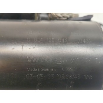 Recambio de motor arranque para seat leon (1m1) signo referencia OEM IAM 0001125042  