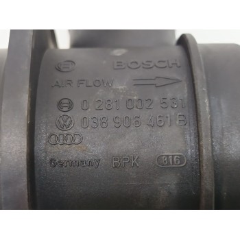 Recambio de caudalimetro para seat leon (1m1) signo referencia OEM IAM 0281002531 038906461B  