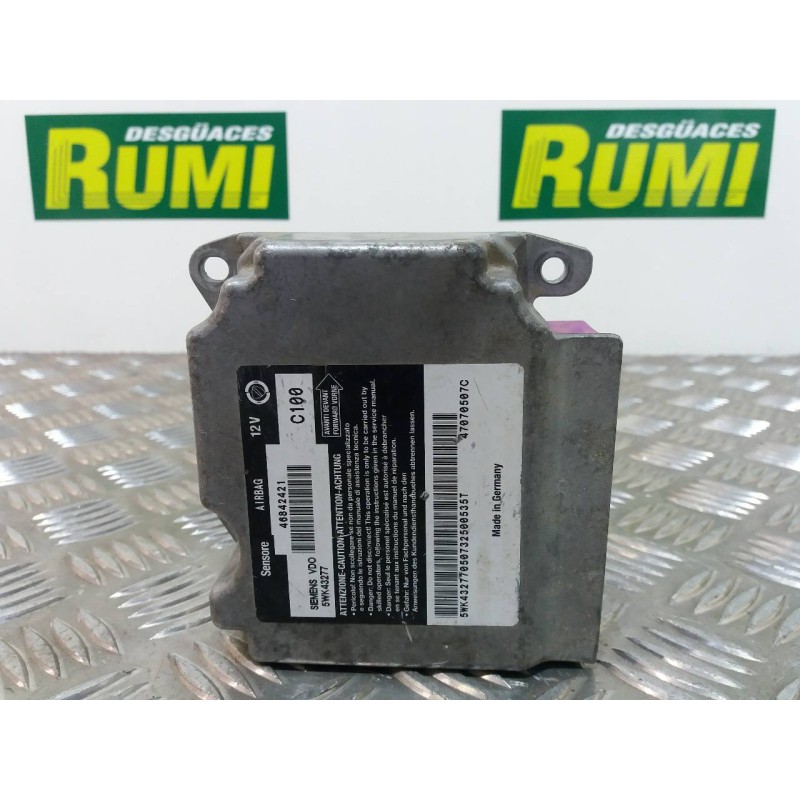 Recambio de centralita airbag para alfa romeo 147 (190) 1.9 jtd 150 q2 referencia OEM IAM 46842421 5WK43277 