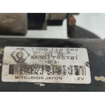 Recambio de motor arranque para renault scenic (ja..) 1.9 dci authentique referencia OEM IAM 7700116282  
