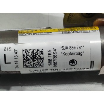 Recambio de airbag cortina delantero izquierdo para seat toledo (kg3) reference referencia OEM IAM 5JA880741  