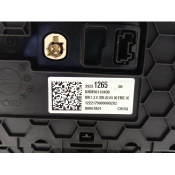 Recambio de pantalla multifuncion para opel corsa f e gs referencia OEM IAM 3923126500  