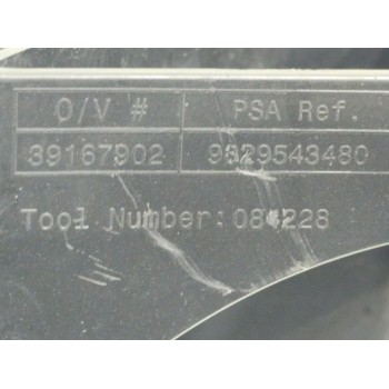 Recambio de soporte paragolpes trasero para opel corsa f e gs referencia OEM IAM 9829543480  