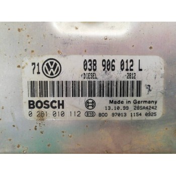 Recambio de centralita motor uce para volkswagen golf iv berlina (1j1) básico referencia OEM IAM 038906012L 0281010112 