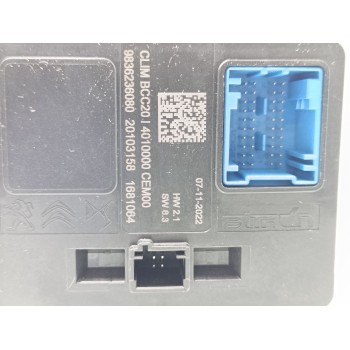 Recambio de modulo electronico para opel corsa f e gs referencia OEM IAM 9836236080  