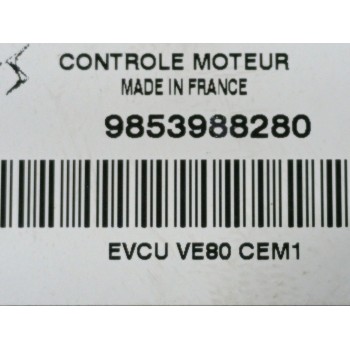 Recambio de centralita motor uce para opel corsa f e gs referencia OEM IAM 9853988280  