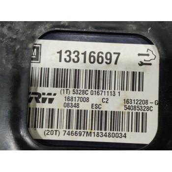 Recambio de abs para opel insignia berlina cosmo referencia OEM IAM 13316697  