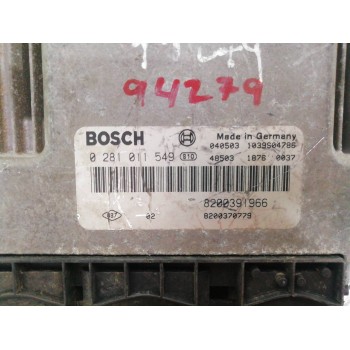 Recambio de centralita motor uce para renault megane ii berlina 5p business referencia OEM IAM 8200391966 0281011549 