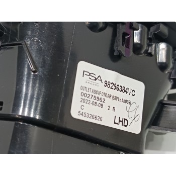 Recambio de aireador izquierdo para opel corsa f e gs referencia OEM IAM 982966384VC  