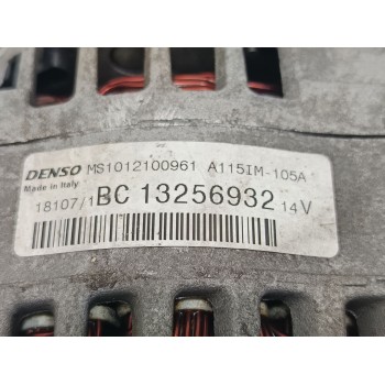 Recambio de alternador para opel corsa d enjoy referencia OEM IAM 13256932  